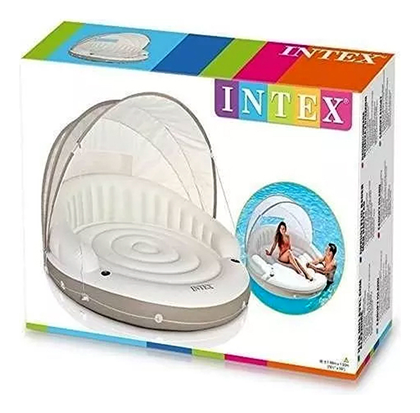 Colchoneta Para Agua Con Toldo - Intex