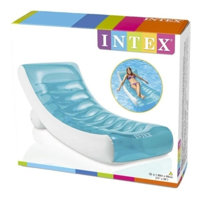 Colchoneta Sillon Inflable Pileta Rocking Lounge