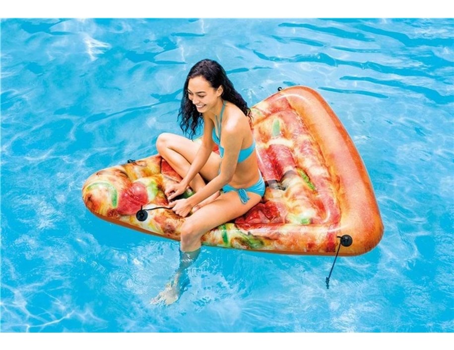 Colchoneta Inflable Pizza Intex 175x145 Cm