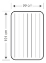 Colchon Inflable Electrico Dura-beam Intex