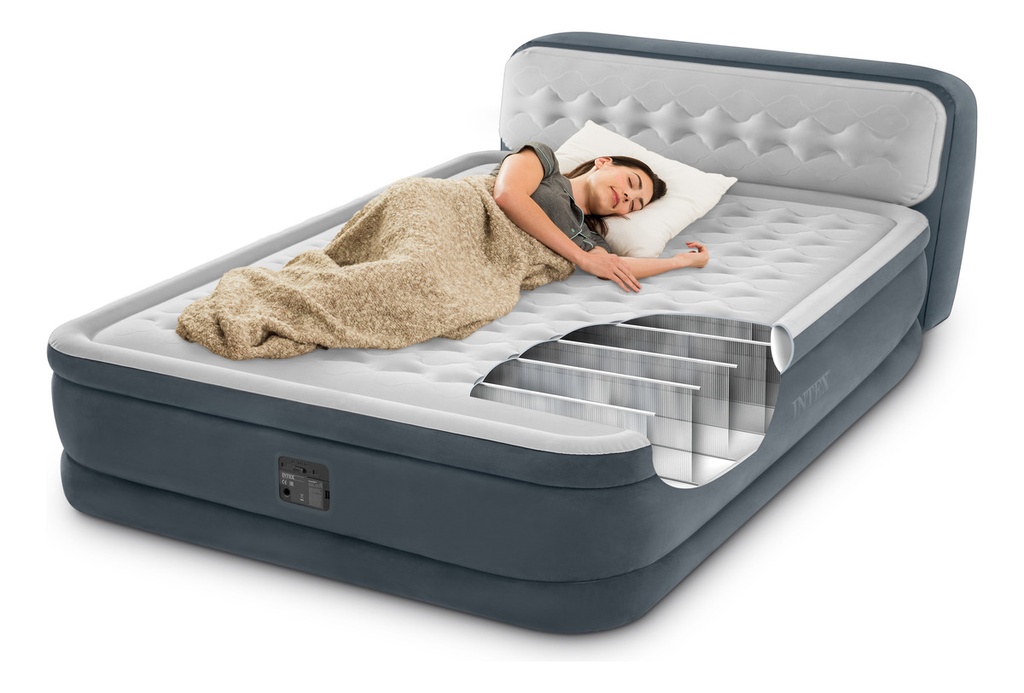 Colchon In Electrico Dura-beam Intex 152x236x86 Cm Somier