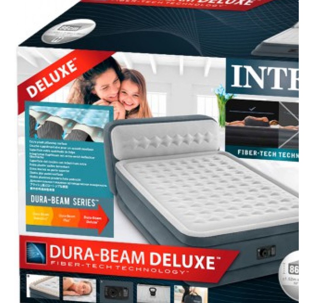 Colchon In Electrico Dura-beam Intex 152x236x86 Cm Somier