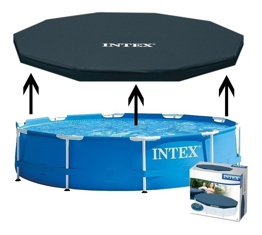 Cobertor Pileta Intex 366cm Estructural