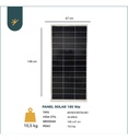 Panel Solar Monocristalino 185wp 12v 36 Celdas Kit Solar
