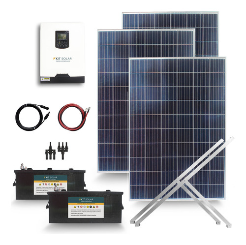 Kit Solar Completo Autoinstalable Con Paneles Inteligente 2s