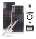 Kit Panel Solar Completo Para Casas 2x160w Automatico 4s