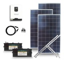 Kit Solar Completo Con 2 Paneles De 330w Inversor 3000w 10s