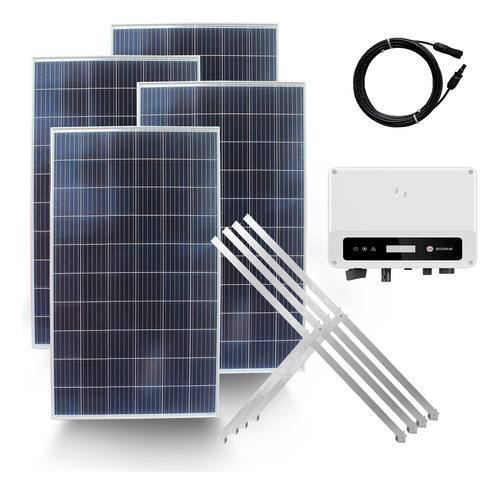 Kit Solar Ahorro 1500w Bajar Consumo (on Grid) | Intermedio