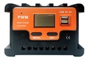 Regulador De Carga Paneles Solares 30a Pwm Display 12v 24v