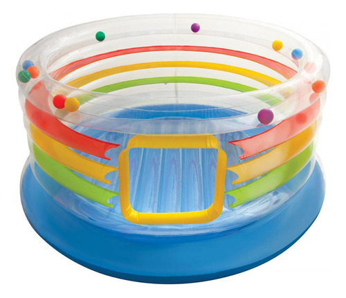 Inflable Saltarin Para Chicos Redondo 182x86 - Intex Casa