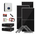 Kit Solar 3000w Con Bateria De Litio Mppt | Premium