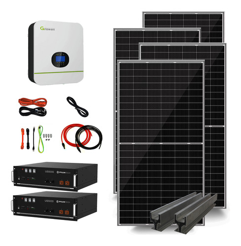 Kit Solar 5000w Mppt Litio | Para Aire Acondicionado