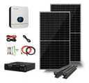 Kit Solar 3000w Con Batería De Litio Panel 550 W | Para Casa