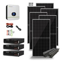 Kit Solar 5000w Con Bateria De Litio - Inversor Mppt