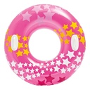 Juegos De Piscina Intex Aro Flotador Estrellas C/agarradera