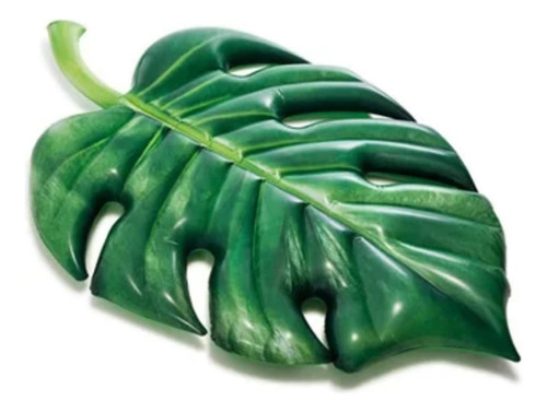 Colchoneta Inflable Hoja De Palmera Vinilo 213x142 Cm Intex 58782