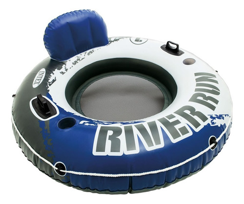 Colchoneta Sillon Inflable Flotador Pileta Intex River Run I 135 Cm 58825