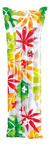 Colchoneta P/ Agua Intex Fashion Flores