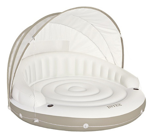 Colchoneta Para Agua Con Toldo - Intex