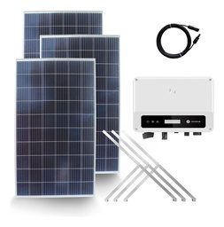 Kit Solar Ahorro 3000w Ahorro Red Eléctrica | Básico