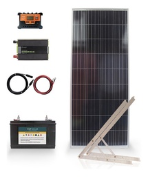 [K10AM] Kit Panel Solar Completo Autoinstalable 1000w Energia Usb K4