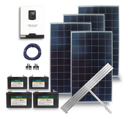 Kit Solar Completo Inteligente Paneles 270 Inverter 3000w 3s