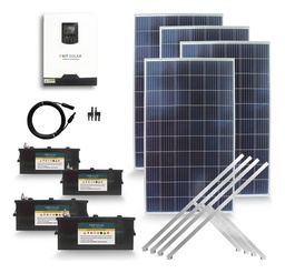 Kit Solar Full 5000w Heladera Freezer | Básico
