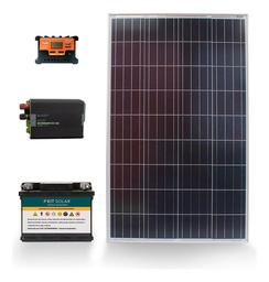 [2X] Kit Solar 600w Panel 100w Para Cortes Motorhome Energia 2x