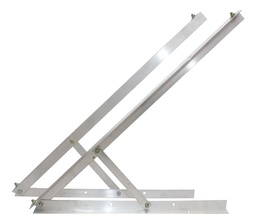 [S668] Soporte Panel Solar Aluminio Inclinacion Regulable 668