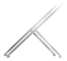 [S02L] Soporte Paneles Solares Superficies Planas Aluminio S02l