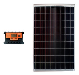 [1C] Kit Solar Panel Autoinstalable Energia Regulador Manual K1c