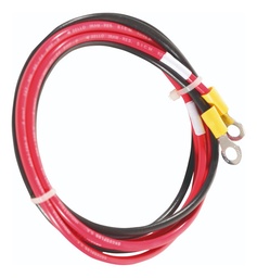 [CB4.01] Cable Baterias Solares 2x4mm Terminales 1m Cb4-1