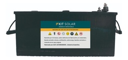[BAT220] Bateria Solar Estacionaria Plomo Acido 220ah 12v Kit Solar