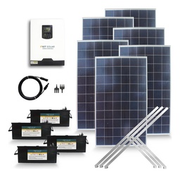 Kit Solar Full 5000w Sistema Completo Onda Pura | Intermedio