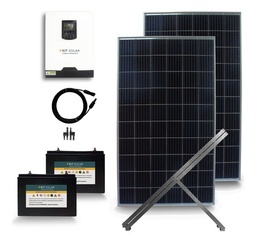 Kit Solar Full 3000w Cortes De Luz Completo Baterías | Ultra