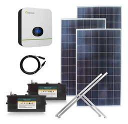 Kit Solar Full 3000w Casas Cortes De Luz Ahorro | Intermedio