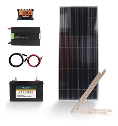 [K13AM] Kit Solar Aislada 1500w Completo Autoinstalable | Básico