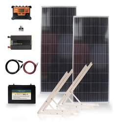 [K12AP] Kit Solar Aislada 1000w Para Antena Starlink + Notebook