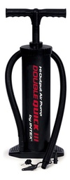 [230090] Inflador Manual Double Quick Grande Colchones 48 Cm Intex Color Negro