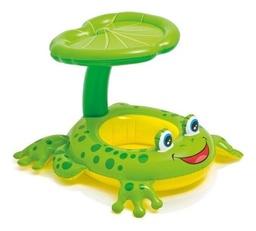 [227537] Flotador Infantil Ranita Con Techo Intex