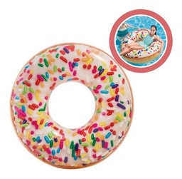 [238339] Colchoneta Inflable Donna Con Chispas Niños 114x114 Cm Intex 56263
