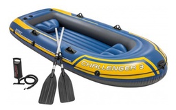 [238296] Bote Inflable Intex Challenger 3 Set - 295 X 137 X 43 Cm