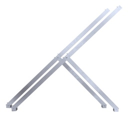 [S02L370] Soporte Aluminio Para 2 Paneles Solares De 370w